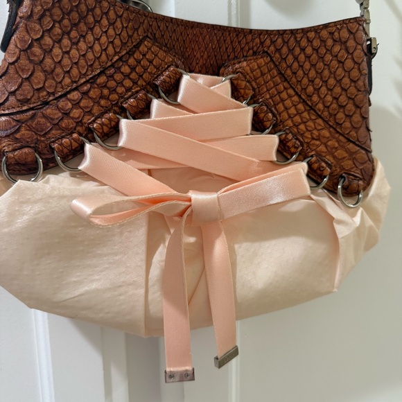 Dior Ballet Corset Python Bag John Galliano RARE Y2K - Picture 4 of 10